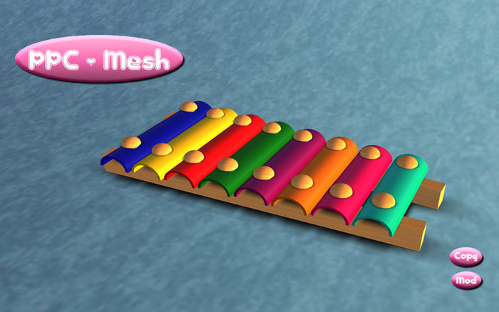 PPC - Mesh Rainbow Glockenspiel (boxed)