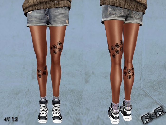 SoS Daisy Legs Tat