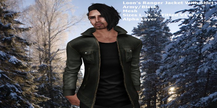 Loon's Ranger Jacket/Shirt(Army/Black)