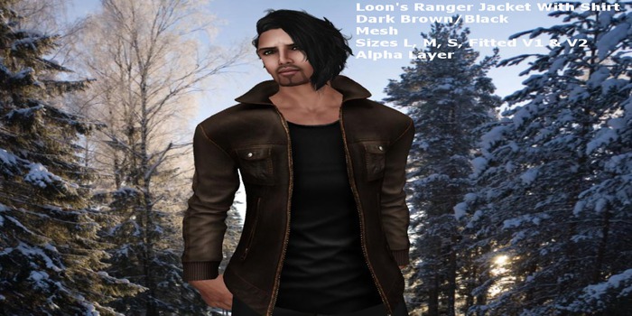 Loon's Ranger Jacket/Shirt(Dark Brown/Black) 