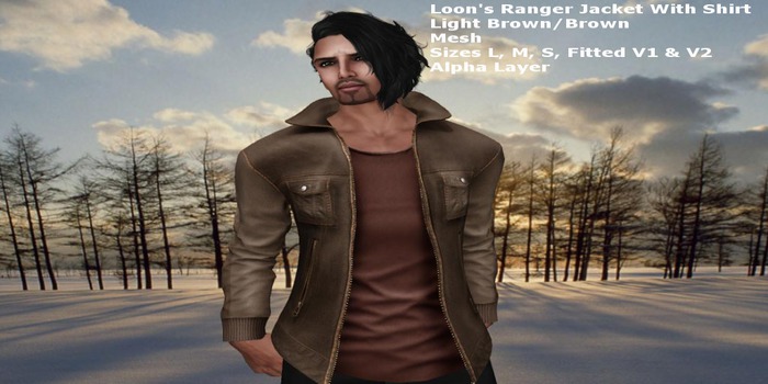 Loon's Ranger Jacket/Shirt(Light Brown/Brown) 