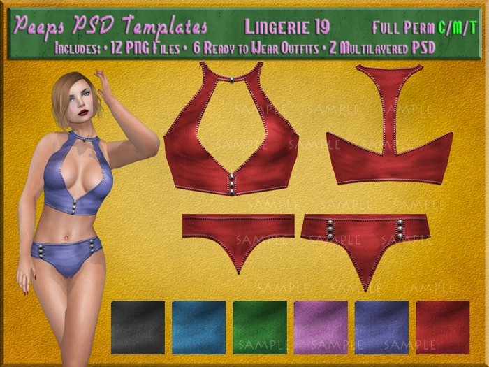 Peeps PSD Templates Lingerie 19