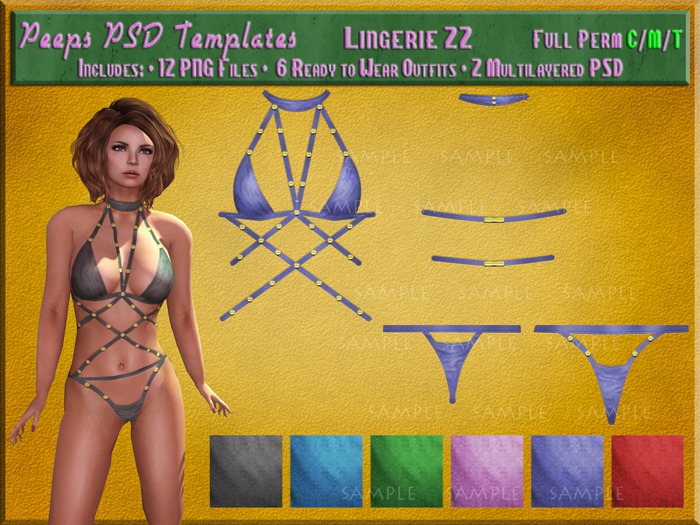 Peeps PSD Templates Lingerie 22