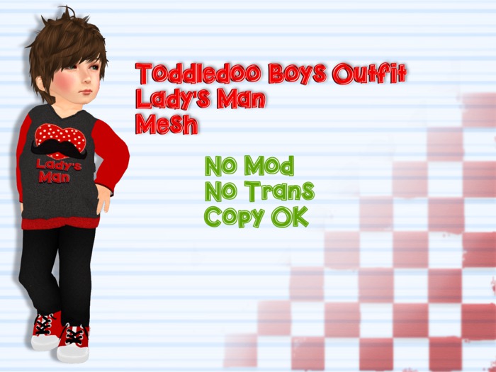 ::T.H:: Lady's Man Outfit::TD B&K