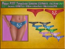 Peeps PSD Templates Lingerie 23 Panty