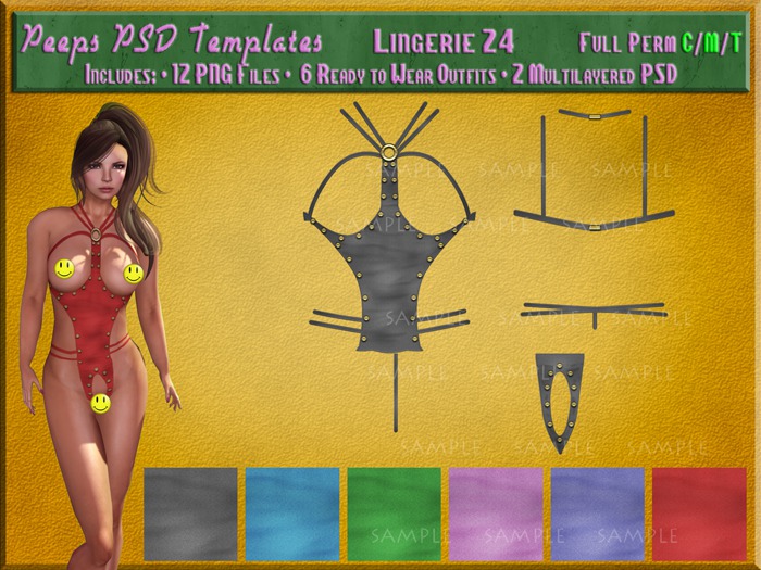 Peeps PSD Templates Lingerie 24