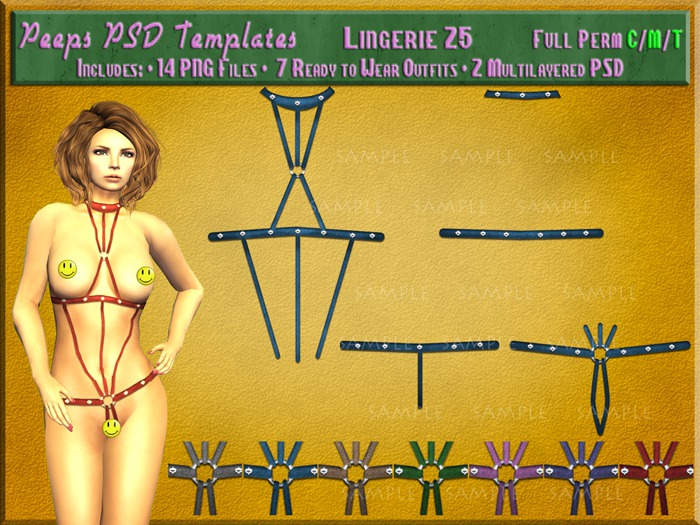 Peeps PSD Templates Lingerie 25