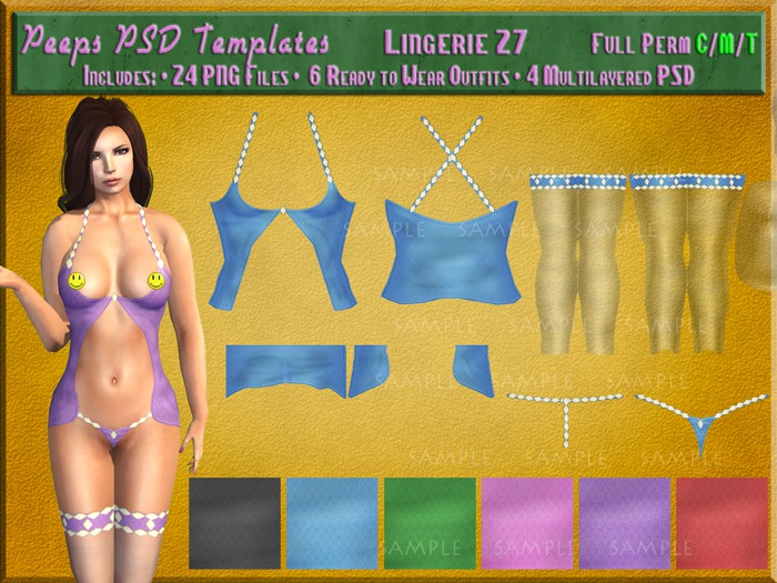 Peeps PSD Templates Lingerie 27
