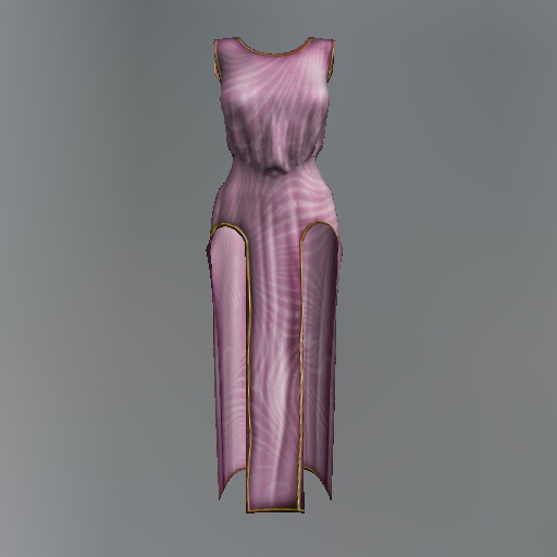 Pink Ripples Mesh Qipao Dress box