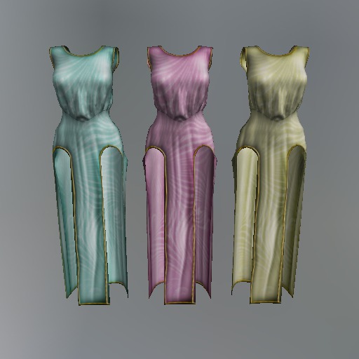 Ripples Mesh Qipao Dress F box