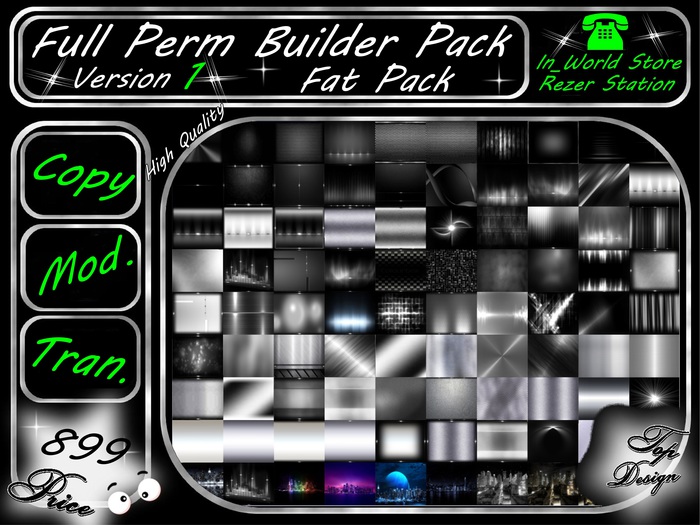 > Fat Texture Pack < 90 High Quality Texture * Builder Pack *