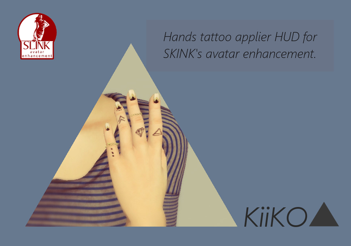 [KiiKO] Finger tattoo applier for SLINK  -04-