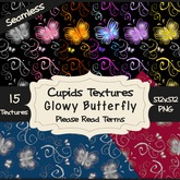 *Cupids Textures * 15 GLOWY BUTTERFLY