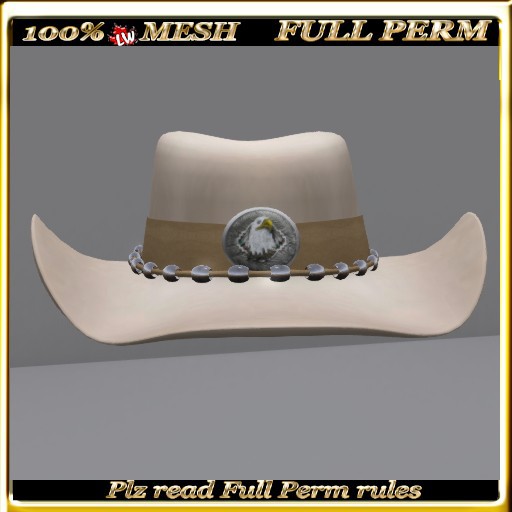 LW_ Mesh Cowboy Hat - Full Perm 8