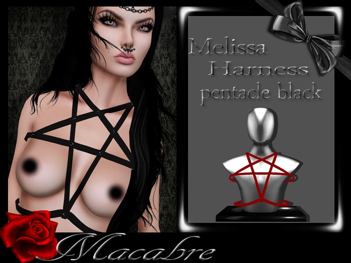 +MC+Melissa Pentacle Harness Red