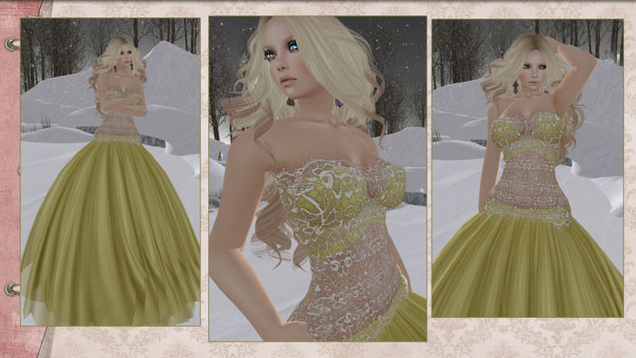 gold fitted dress Ashley Lauren 11509 Formal Dresses Gold/Silver 12 / Gold/Silver