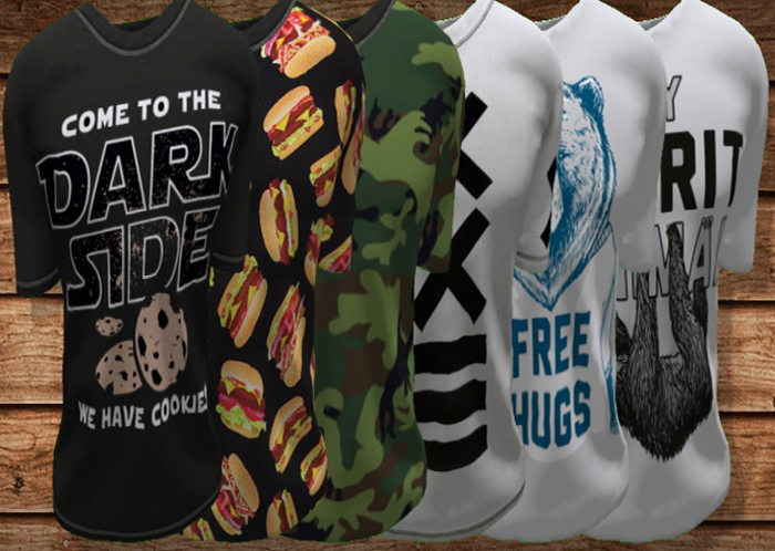 [cda] Graphic tee fatpack 6