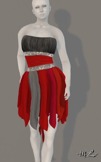 -mL- Lauren Dress - Red