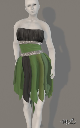 -mL- Lauren Dress - Green