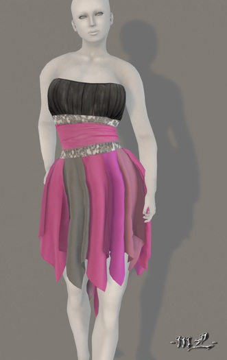-mL- Lauren Dress - Pink