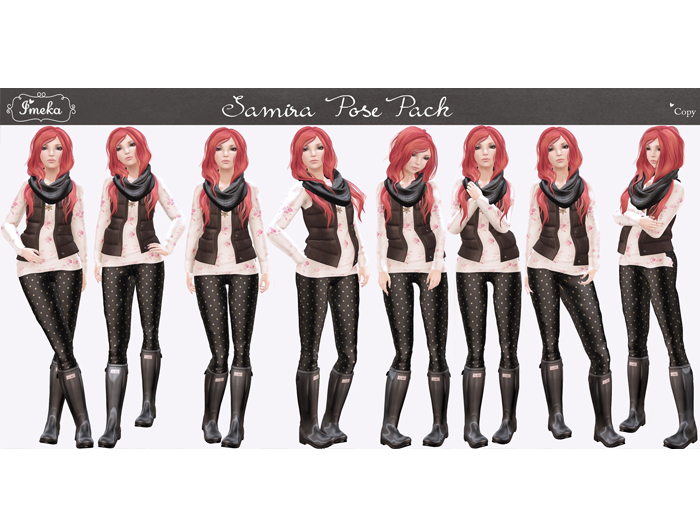 {Imeka} Samira - Pose Pack