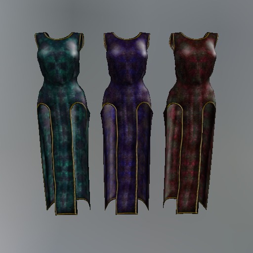 Gothic Mesh Qipao Dress (Fatpack)