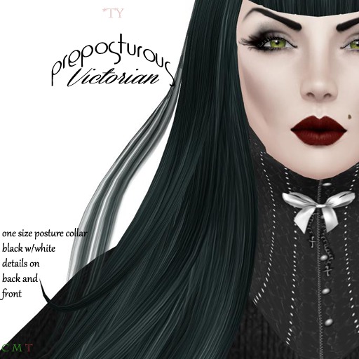 ::TY:: Preposturous Victorian - black.wht