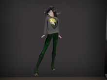 [CL] Anime Skully Green