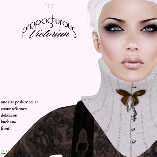 ::TY:: Preposturous Victorian - creme.brn