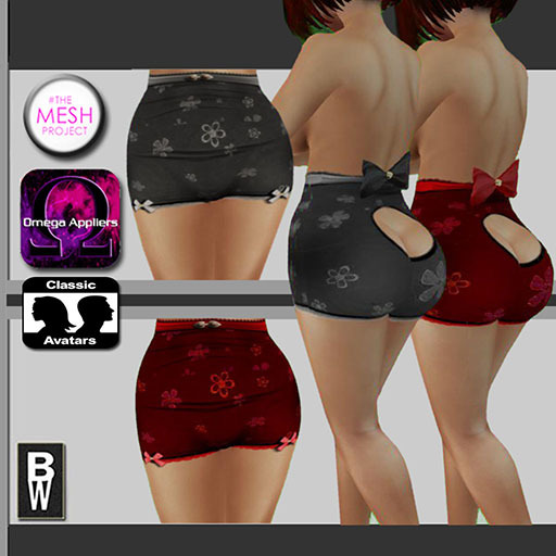 --Pin up schorts Omega system, tmp and classic layers --