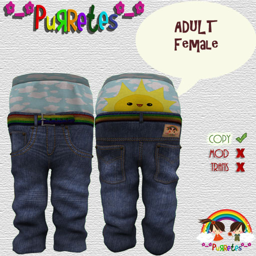 *-*Purretes*-*15 Sun Pants Adult Female