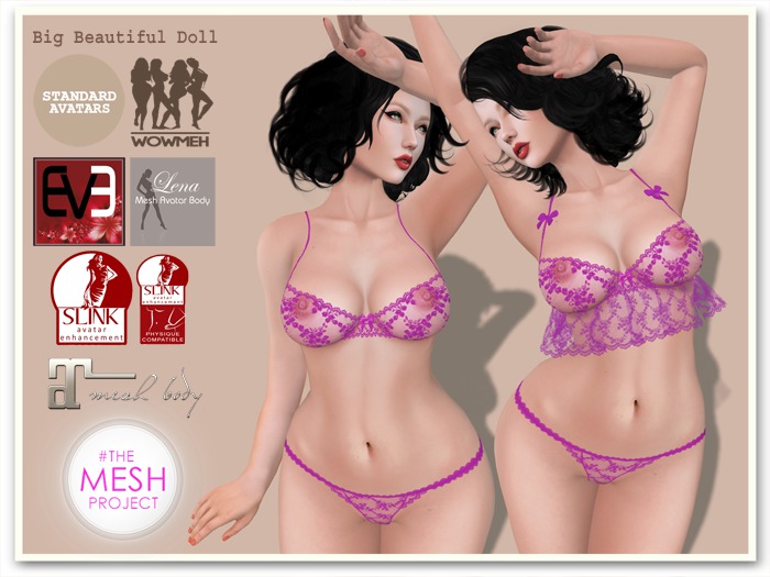 RITA Lingerie - Purple 