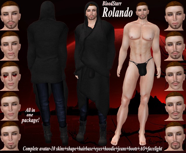 BloodStarr Rolando Complete Avatar