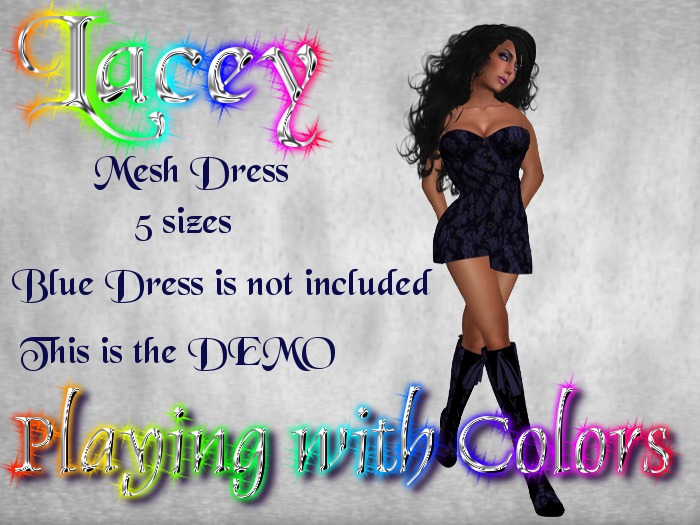 Lacey Mesh Dress DEMO