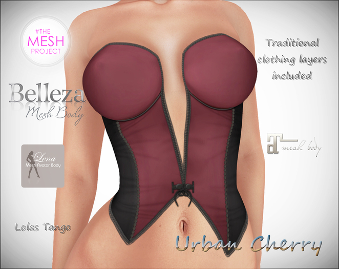 ***Urban Cherry*** Megan Top Red