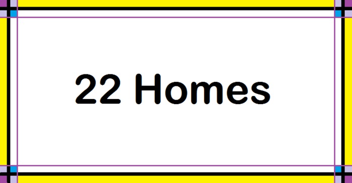 22 Homes -box-