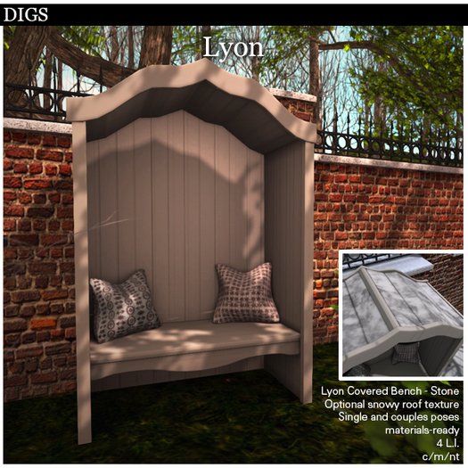 DIGS - Alsopp Bench [MESH] (Boxed)