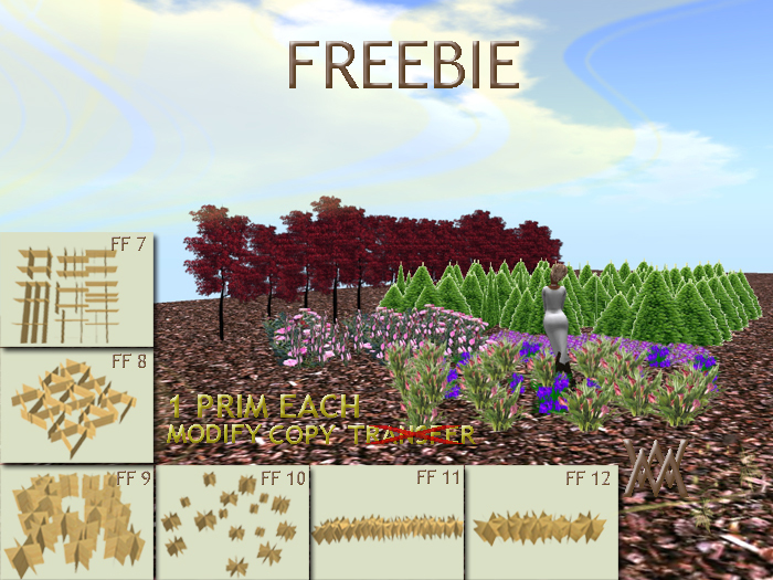Plant Freebie - Preview. FF 7-12 by Wild Motley