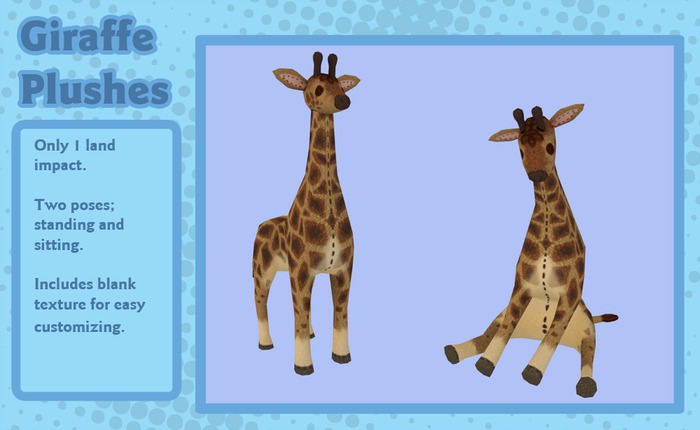 Liminality- Giraffe Plushes