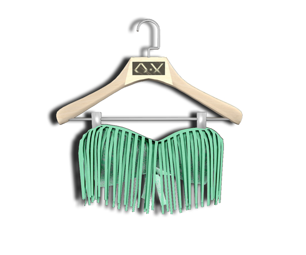 .:Vitrimi:. Fringed Bandeau Aztec Green
