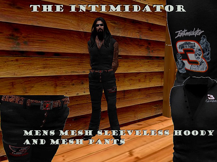 The Intimidator Mens Mesh Outfits boxed