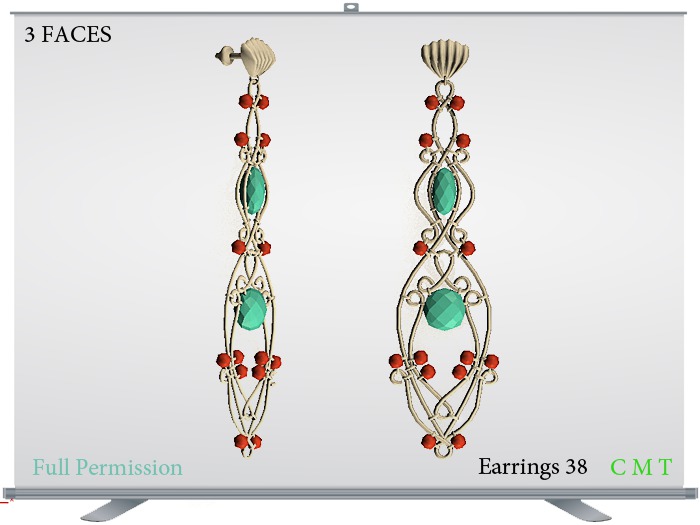 Earrings 38 Full Permission