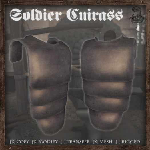 {RA} WWI soldier cuirass (rez) v1.0