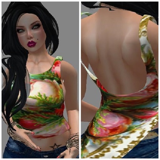 exclusive1  top shirt xstyly mesh