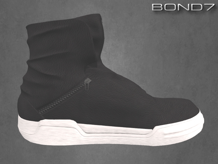 *BOND7* V-neck Longsleeve (Black)