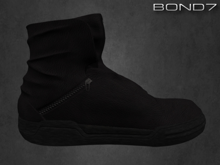 *BOND7* V-neck Longsleeve (Black)