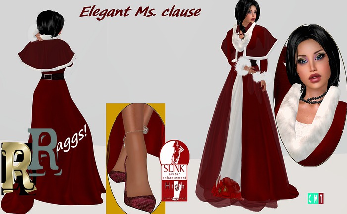 elegant mrs clause!