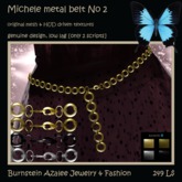 Michele metal belt No 2