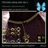 Michele metal belt No 1