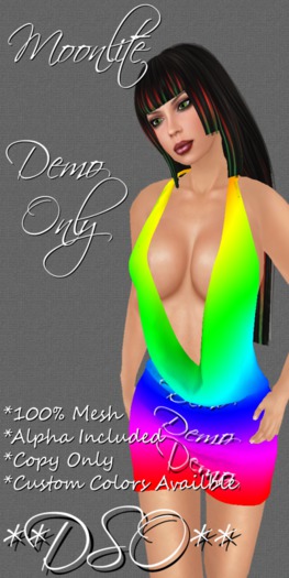 **DSO** Moonlite Dress - DEMO